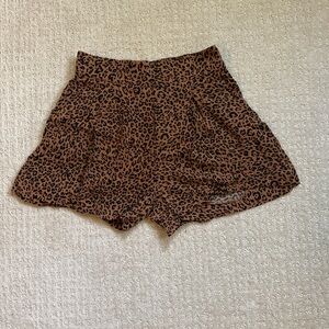 H&M Leopard Print Women's Shorts